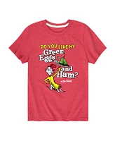 Hybrid Toddler Boys Dr. Seuss Green Eggs Ham Graphic T-Shirt