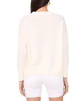 Vince Camuto Women's Cotton Flag-Graphic Sweatshirt