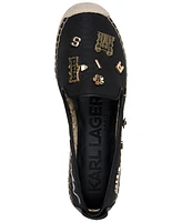 Karl Lagerfeld Paris Women's Michaela Rue Pins Espadrille Flats