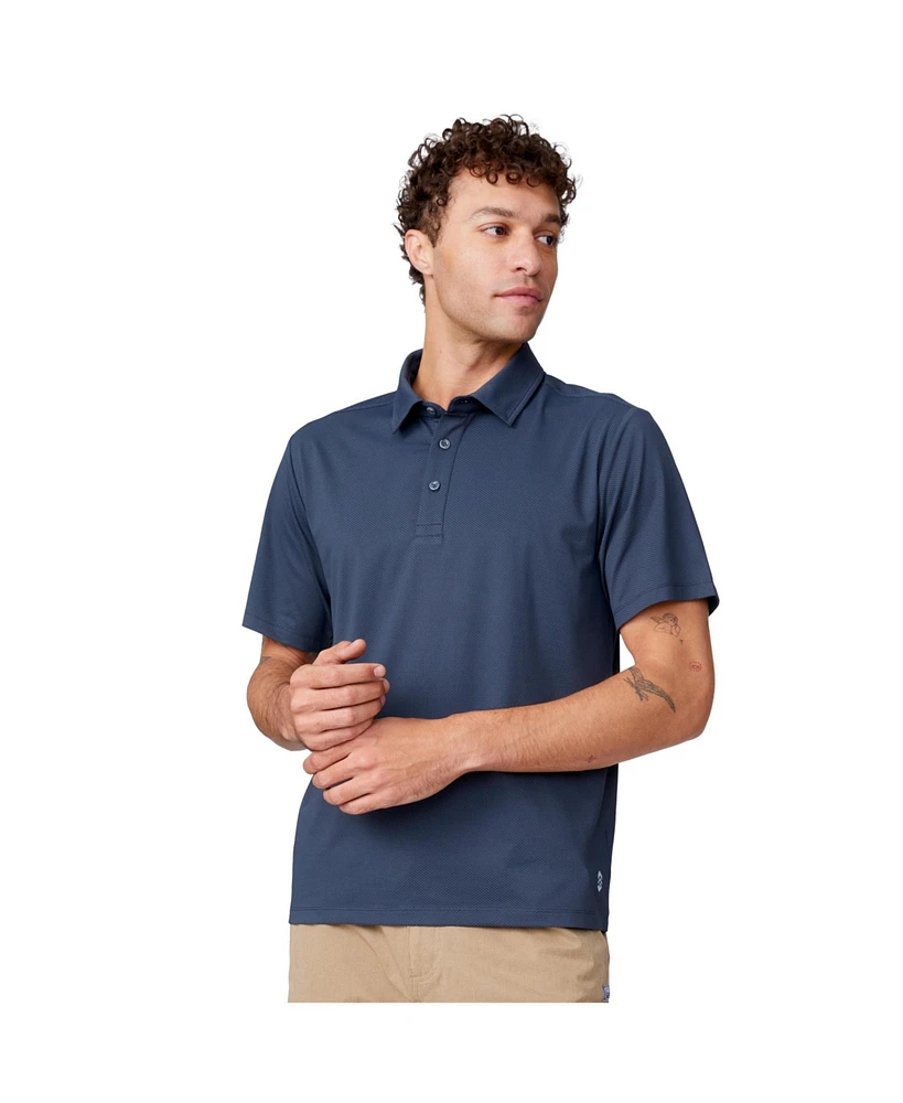Free Country Men's Tech Pique Polo Shirt