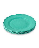 Certified International Isabella Crackle Melamine 4-Pc. Dinner Plates, Service For 4