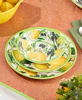 Certified International Limone Melamine 12-Pc. Dinnerware Set, Service For 4