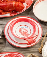 Certified International Beach House Lobster Melamine 12-Pc. Dinnerware Set, Service For 4