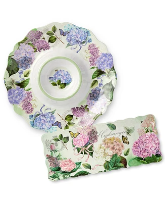 Certified International Garden Path Melamine 2-Pc. Appetizer Set