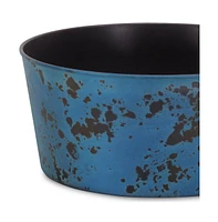 Sturdy Round Plastic Flower Pot for Patio Balcony and Yard Outdoor Decor