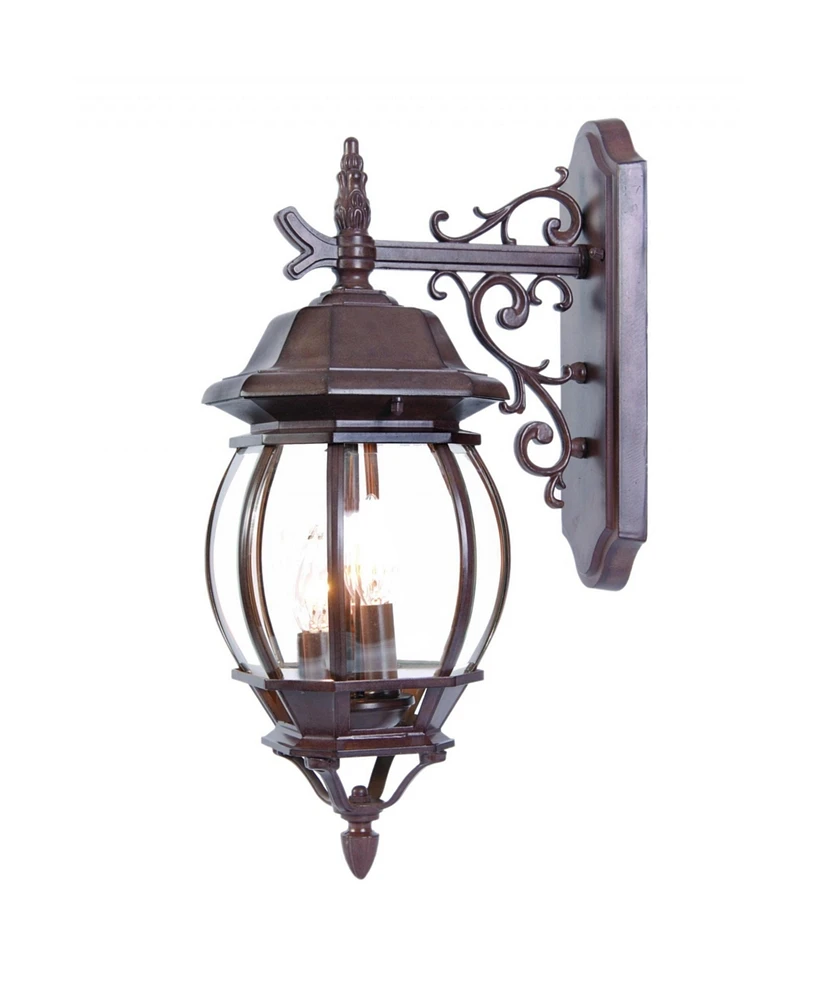 Three-Light Hanging Glass Globe Wall Light – Sleek Pendant for Home Decor