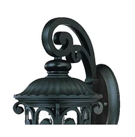 Dark Brown Hanging Goblet Wall Light