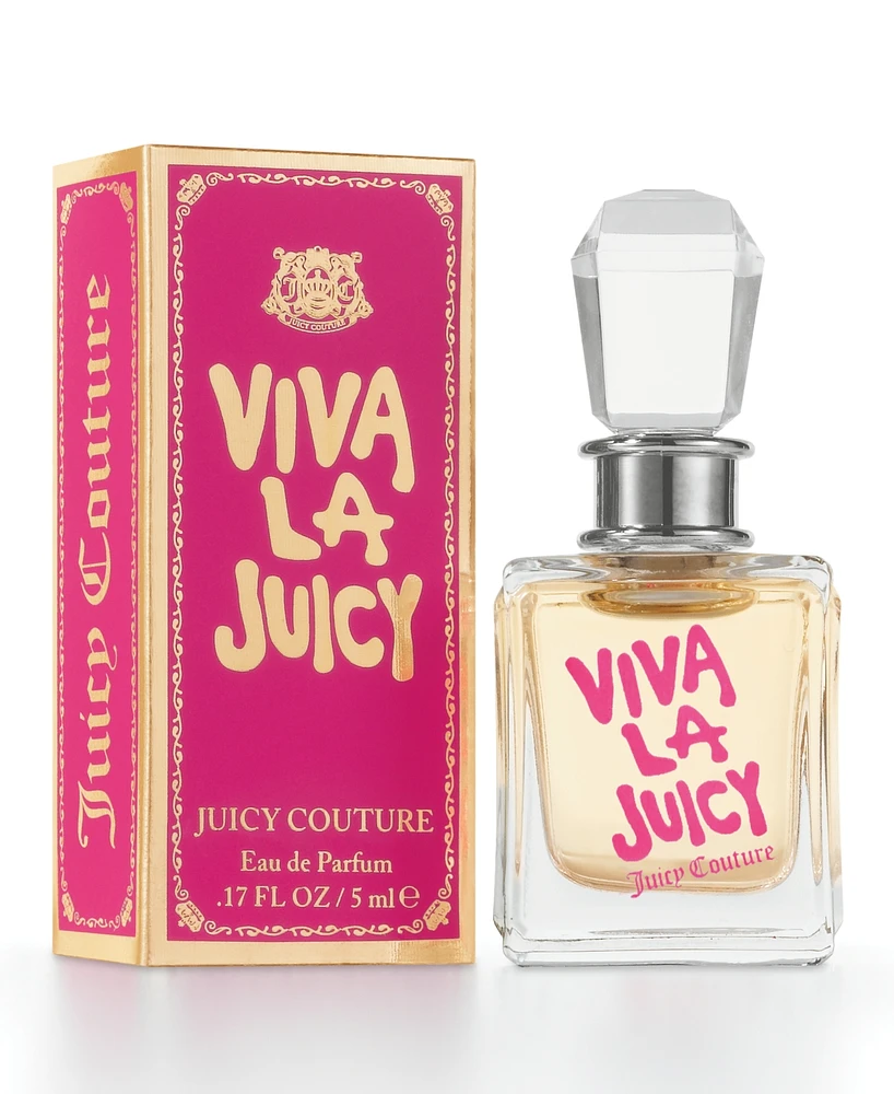 Free Viva La Juicy deluxe mini with $111 purchase from the Juicy Couture fragrance collection