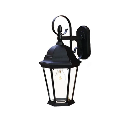 Vintage Swing Arm Hanging Lantern Wall Sconce for Ambient Lighting