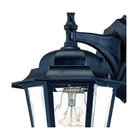 Glass Hanging Lantern Wall Light for Entryway Patio or Hallway