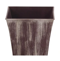 Modern Round Plastic Flower Pot for Home Garden and Patio Decor