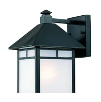 Frosted Glass Lantern Wall Light – Stylish Fixture for Garden & Yard