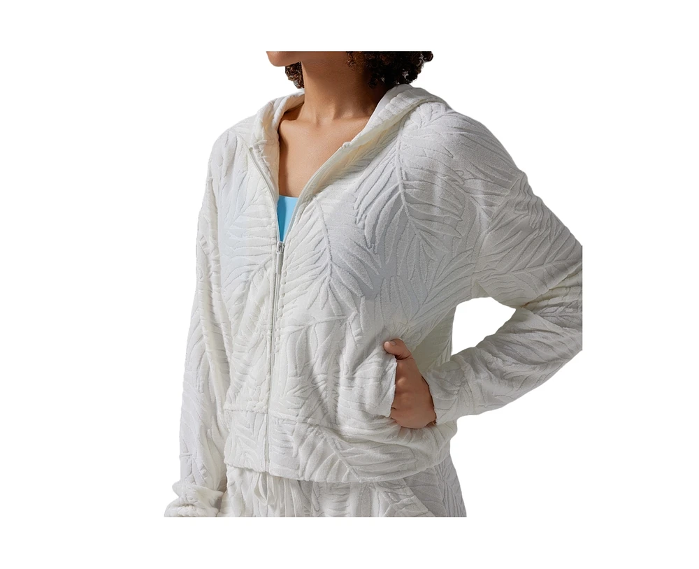 Tavi Women's Palm Terry Zip Hoodie