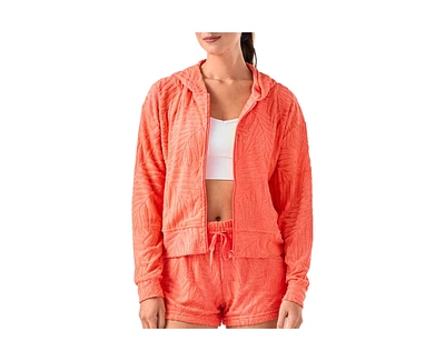 Tavi Women's Palm Terry Zip Hoodie