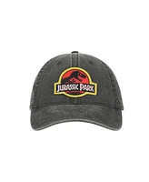 Jurassic Park Men's Classic Logo Unstructured Baseball Hat (58cm)