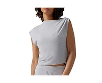 Tavi Women's Brushed Tec Knit Asymmetrical Tee
