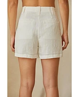 Crescent Women's Madison Linen Shorts