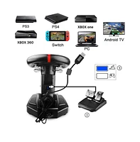 Game Controller Steering Wheel Accelerator pedal Ergonomic Design Comfortable Grip For Pc PS3 PS4 Switch Android