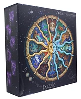 Zodiac Horoscope 500 Piece Round Jigsaw Puzzle