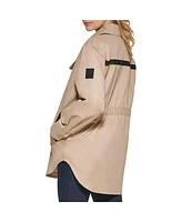 Karl Lagerfeld Women's Oversized Shirt Jacket