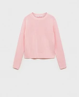 Mango Women's Linen Blend Knitted Sweater