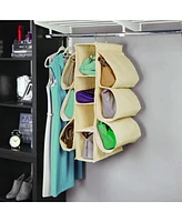 Canvas Hanging Purse Organizer