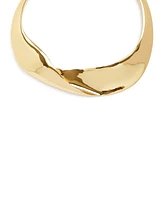 Robert Lee Morris Soho Gold Sculpted Statement Collar Necklace