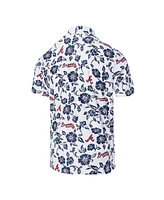 Reyn Spooner Men's White Atlanta Braves Performance Polo Shirt