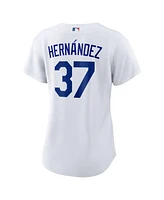 Nike Women's Teoscar Hernandez White Los Angeles Dodgers Home Replica Jersey