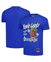 Mitchell & Ness Men's Blue Toronto Maple Leaf's Local Food T-Shirt