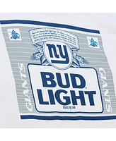Mitchell & Ness Men's Light White New York Giants The Crest Pullover Sweatshirt