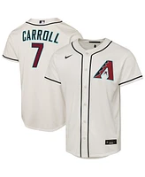 Nike Big Boys and Girls Corbin Carroll Cream Arizona Diamondbacks Home Replica Player Jersey