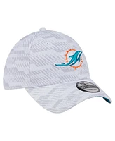 New Era Men's White Miami Dolphins Gameday Graded 39THIRTY Flex Hat