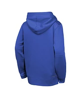 Nike Big Boys and Girls Royal Atlanta Braves City Connect Authentic Collection Performance Pullover Hoodie