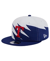 New Era Men's Royal/White Texas Rangers Jagged 9FIFTY Snapback Hat