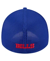 New Era Men's Royal Buffalo Bills Game Day Linear 39THIRTY Flex Hat