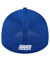 New Era Men's Royal York Giants Game Day Linear 39THIRTY Flex Hat