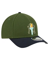 New Era Men's Dark Green New York Yankees City Feature 9FORTY A-Frame Adjustable Hat