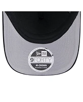 New Era Men's Black New York Mets Gradient 9FORTY A-Frame M-Crown Trucker Adjustable Hat