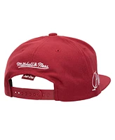 Mitchell & Ness Men's Maroon Philadelphia Phillies Just Don x Mlb Lux Script Snapback Hat