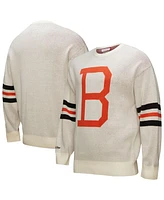 Mitchell & Ness Men's Cream Baltimore Orioles Retro Pullover Sweater