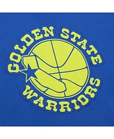Mitchell & Ness Men's Royal Golden State Warriors Hardwood Classics Neon Nights Premium T-Shirt
