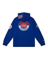 Mitchell & Ness Men's Blue Detroit Pistons Hardwood Classics City Collection Fleece Pullover Hoodie