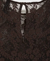 Mango Women's A-Line Lace Dress