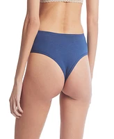 Hanky Panky Women's Play Stretch Hi-Rise Thong Pack