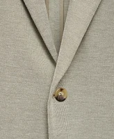 Mango Men's Slim-Fit Cotton-Blend Blazer