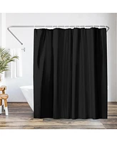 Americanflat 71x74 Solid Shower Curtain - Water Resistant