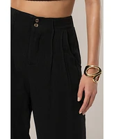 Jluxlabel Women's Thea Linen Pants