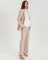 Pietro Brunelli Maternity Lyocell Wide Leg Warren Trousers