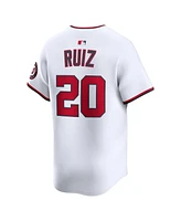 Nike Men's Keibert Ruiz White Washington Nationals Alternate Limited Player Jersey